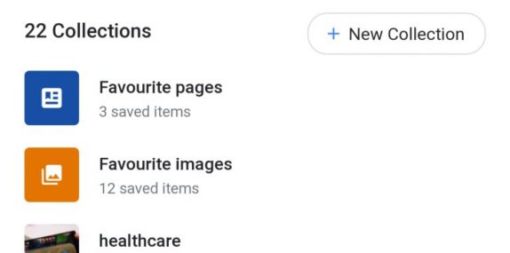 Google Collections starts rolling out, replaces Saved pages