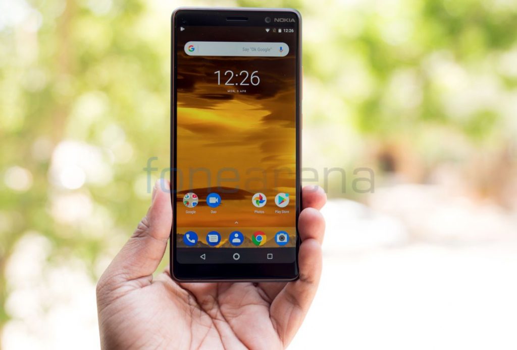 Nokia 8 Sirocco Nokia 7 Plus And Nokia 6 1 To Get Face Unlock Via Ota Update Soon Nokia 7 Plus Gets Arcore Support