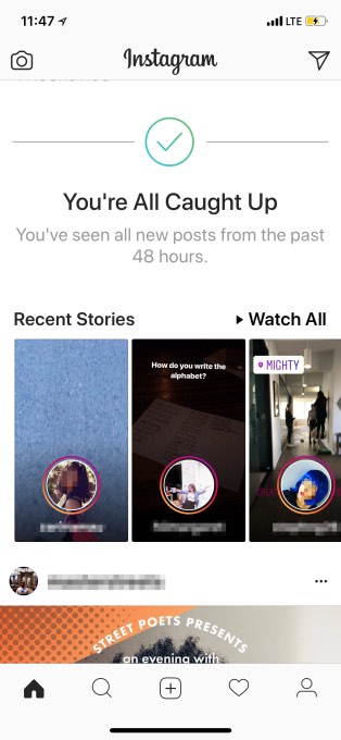 Instagram testing ‘You’re All Caught Up’ feature to improve digital health