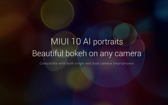 MIUI 10 AI Portraits