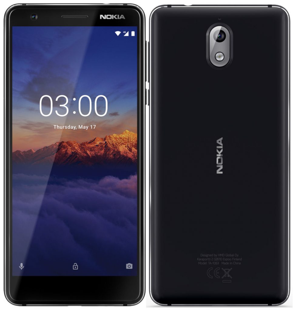 Nokia 3.1 Android One smartphone with 5.2-inch 18:9 ... - 966 x 1024 jpeg 76kB