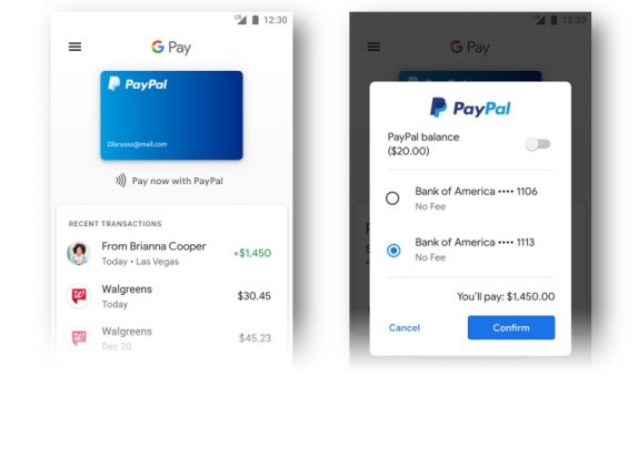 Paypal Google