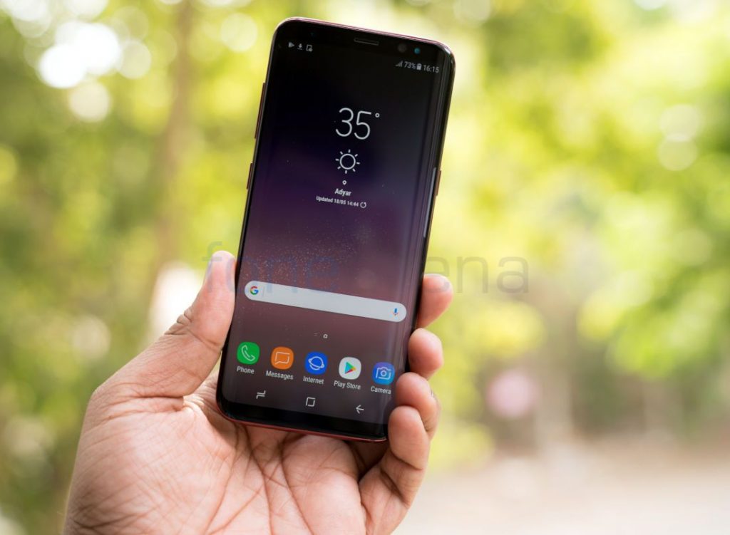 samsung s8 android 9.0