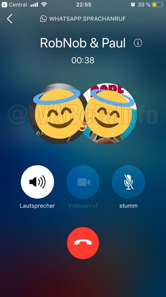 WhatsApp group audio call