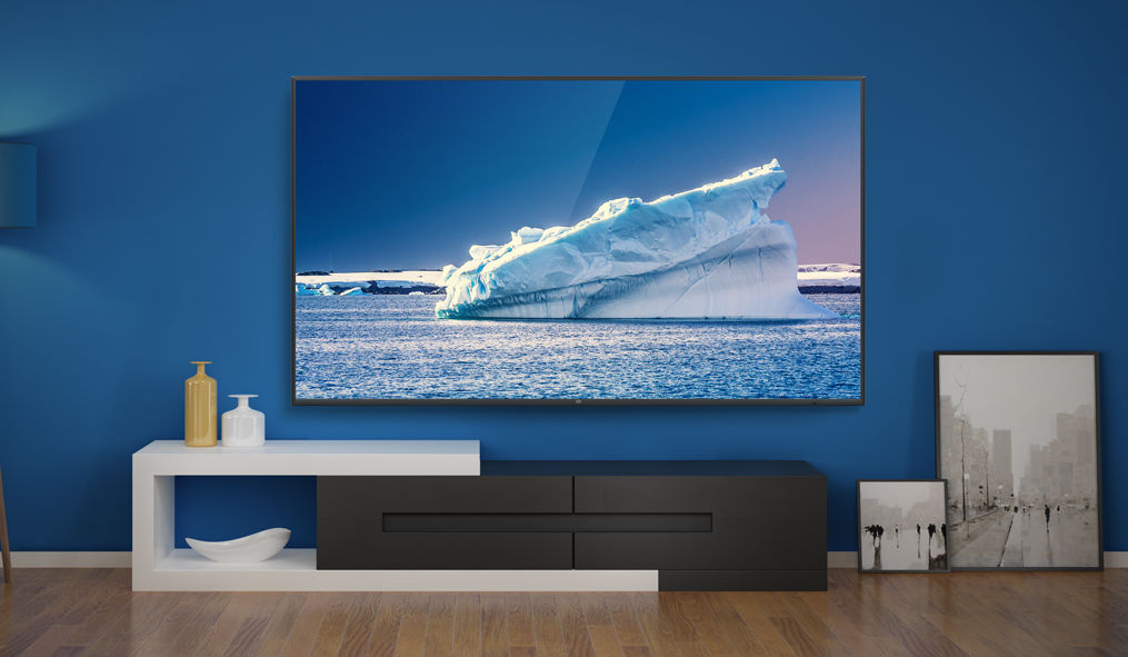 75 tv frame inch metal inch 4 Xiaomi HDR with TV slim Mi 4K frame 75 TV