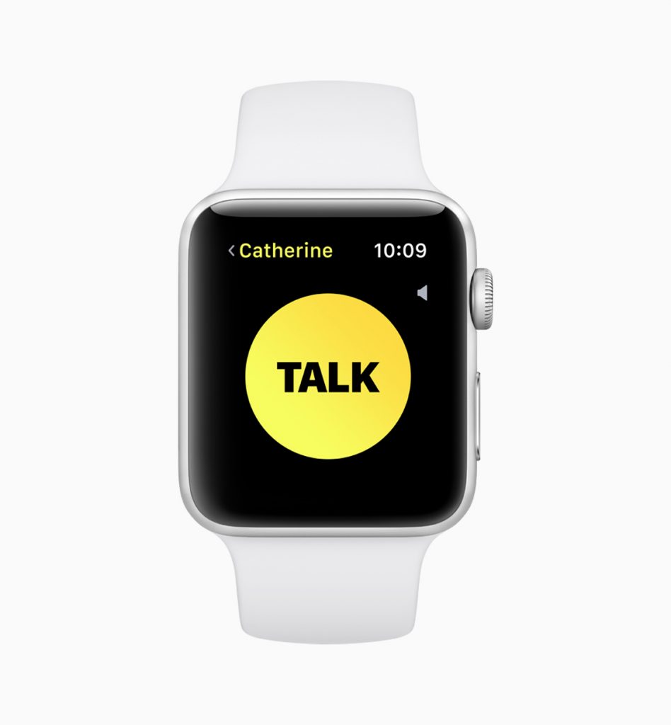 Apple watch best sale 4 walkie talkie