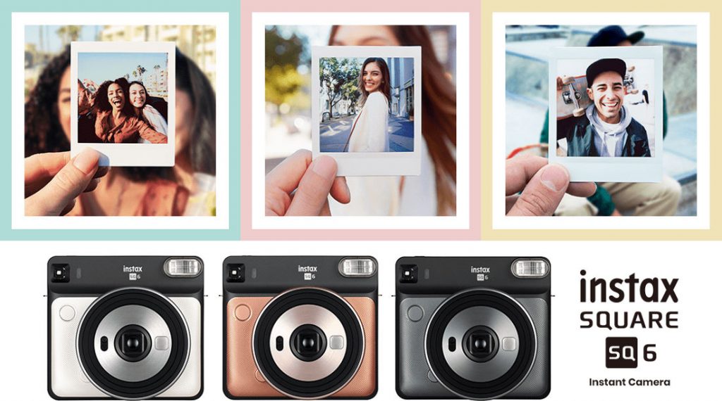 Fujifilm Instax SQUARE SQ6 with automatic exposure control, different flash  color filters launched in India for Rs. 9999