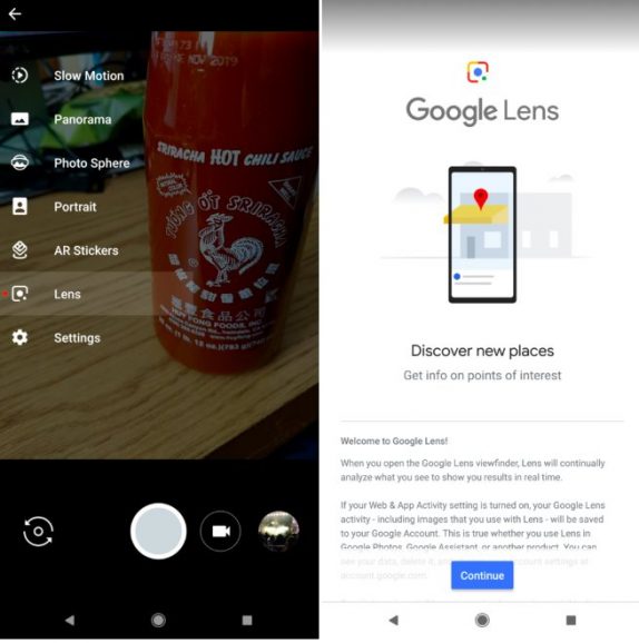 Google Camera update brings Google Lens integration to Pixel and Nexus