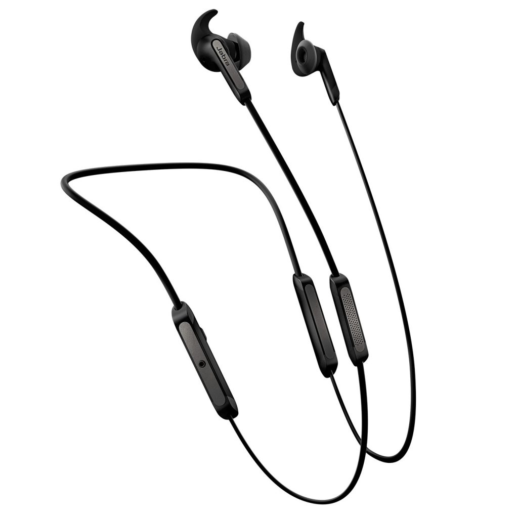 Jabra Elite 45e water and dust resistant wireless headset with