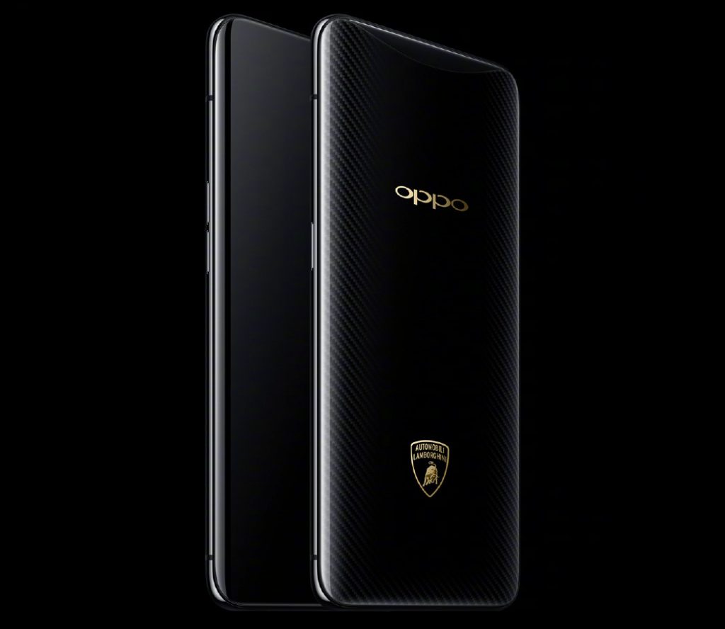 OPPO Find X Lamborghini Limited Edition with carbon fiber back, 512GB