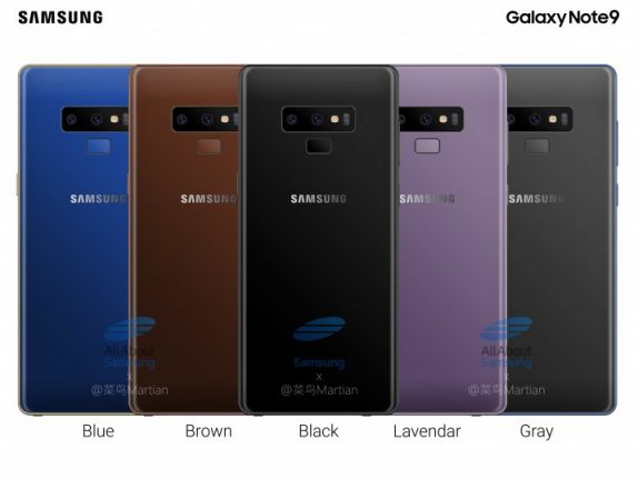 Samsung Galaxy Note9 with 4000mAh battery, Bluetooth S Pen said to