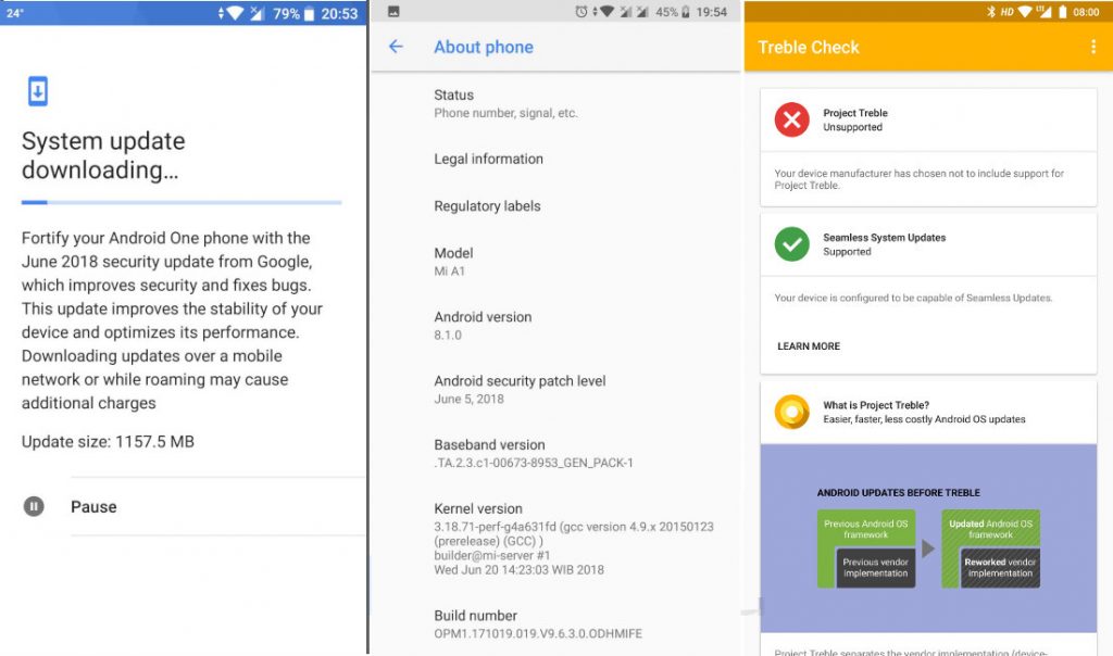 Xiaomi Mi A1 Android 8.1 Oreo stable update finally starts rolling out [Download link]
