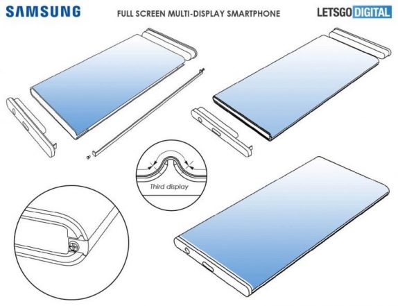 Samsung Multidisplay patent