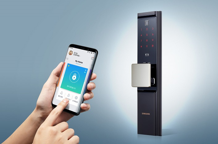 Samsung introduces first IoT-powered Smart Door Lock with Wi-Fi