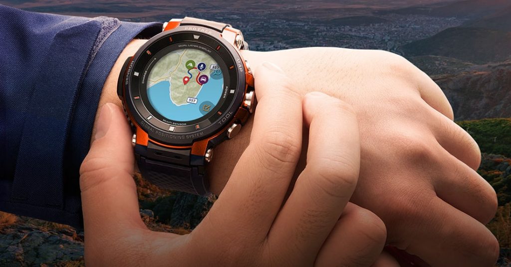 Casio PRO TREK Smart WSD F-30 rugged Wear OS outdoor watch with GPS  announced [Update: Available from January 18]