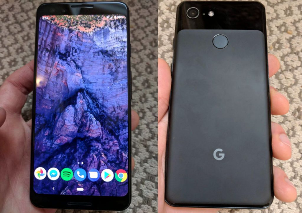 Google Pixel 3 leak