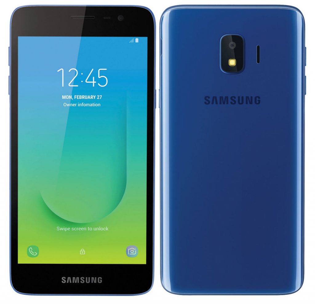 سامسونج Galaxy تم إطلاق الهاتف الذكي J2 Core 2020 Android Go Edition في الهند للروبية. 6299 7