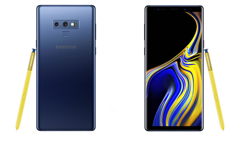 Samsung Galaxy Note9 with 6.4-inch Quad HD+ Super AMOLED display, 8GB