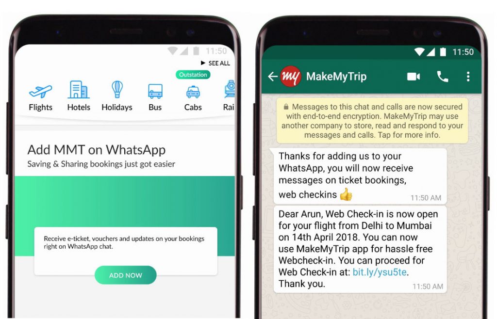 whatsapp business messaging