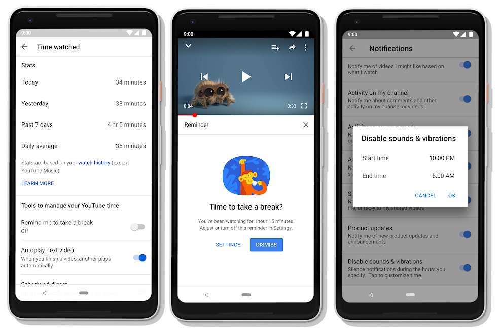 Google Digital Wellbeing finally exits beta, now available for all