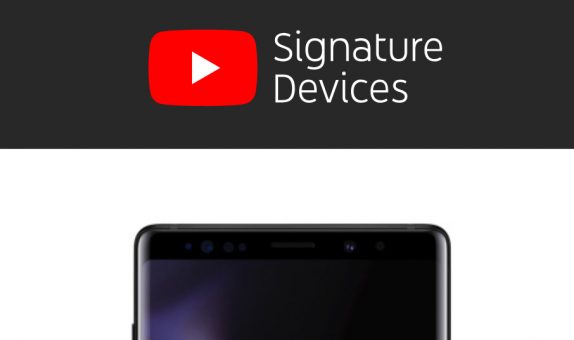 YouTube Signature Device