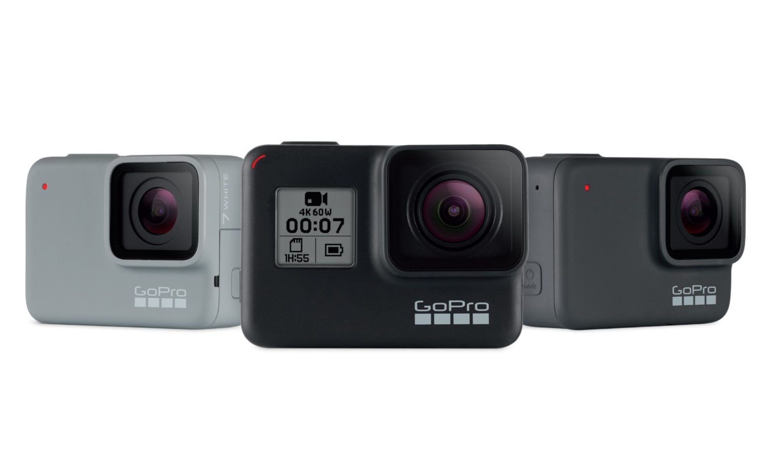 GoPro HERO7 Black with HyperSmooth Gimbal-like stabilization, live