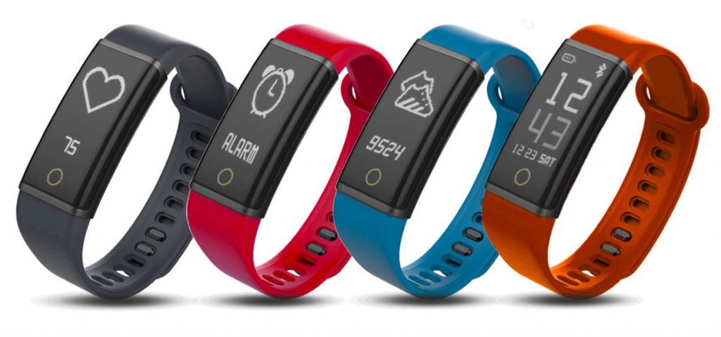 Lenovo HX03W Cardio Plus water-resistant smart band with heart rate ...