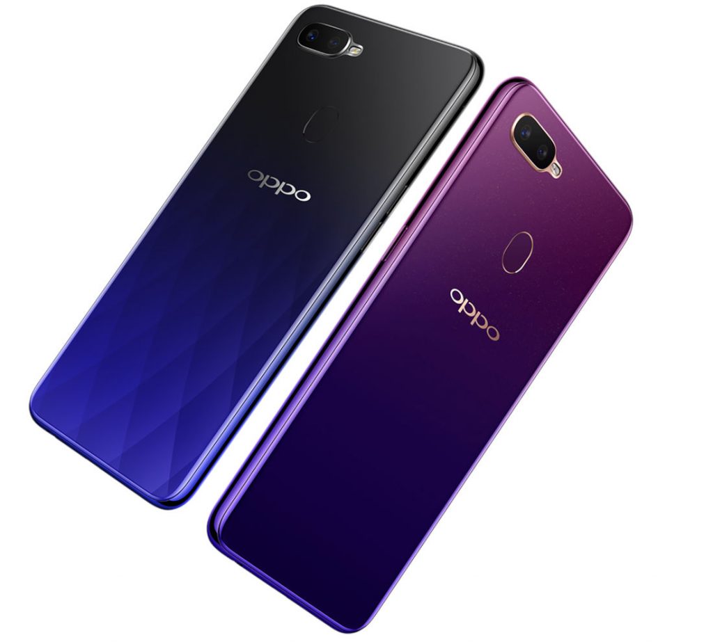 oppo dual camera with fingerprint