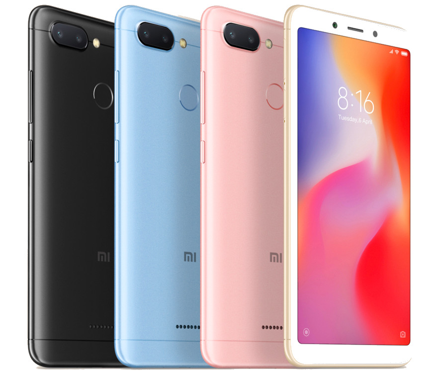 Redmi 6 3gb 32gb best sale rose gold