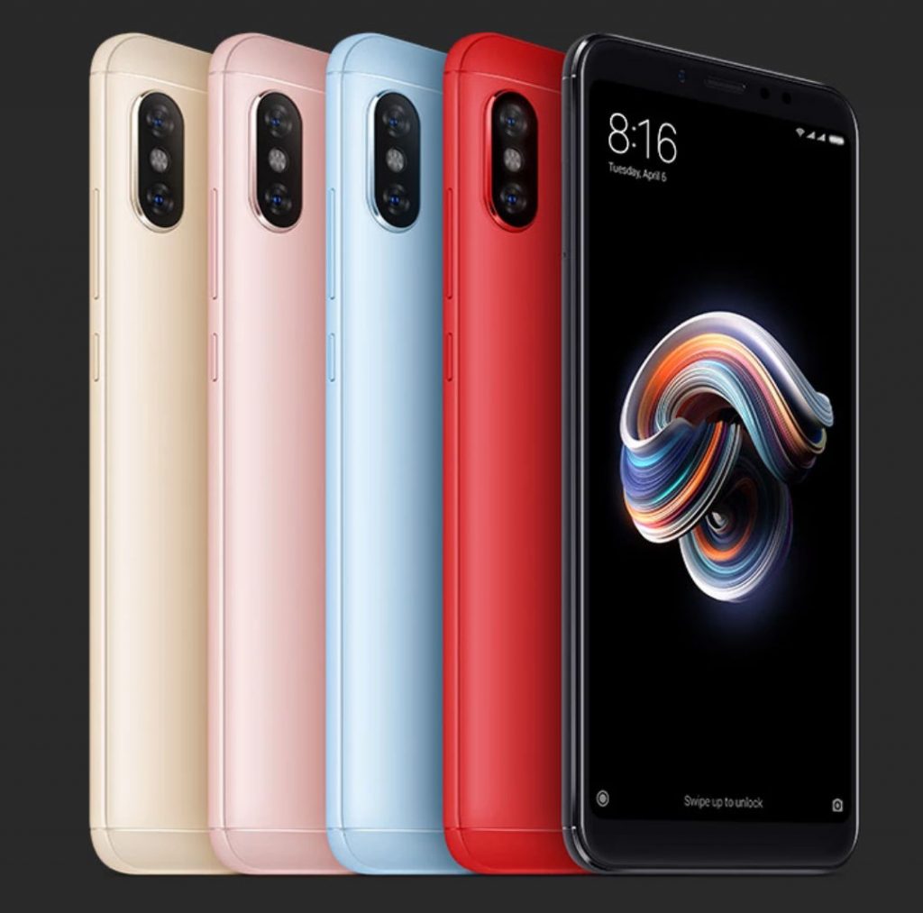 redmi note 5 pro rose gold