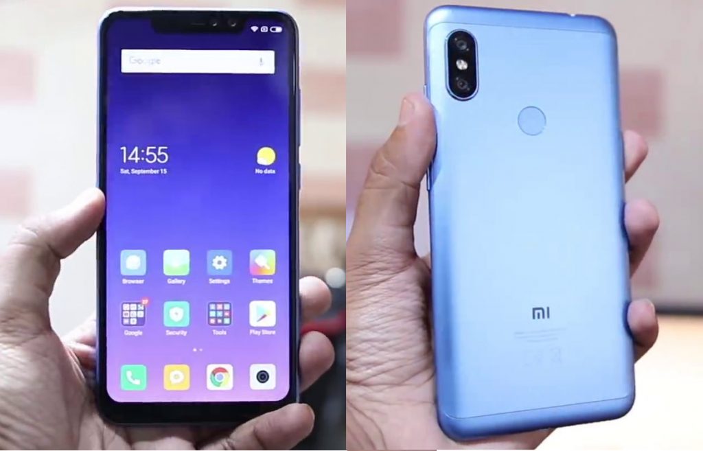 Xiaomi Redmi Note 6 Pro with 6.26-inch 19:9 FHD+ display