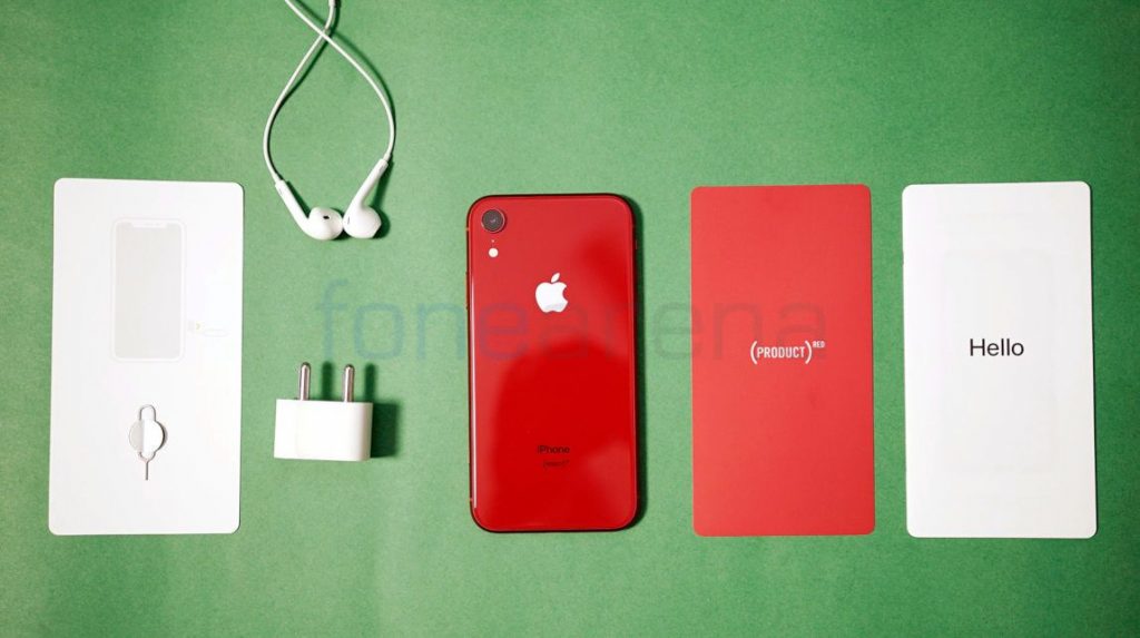 Apple iPhone XR Red Edition Unboxing and Photo Gallery