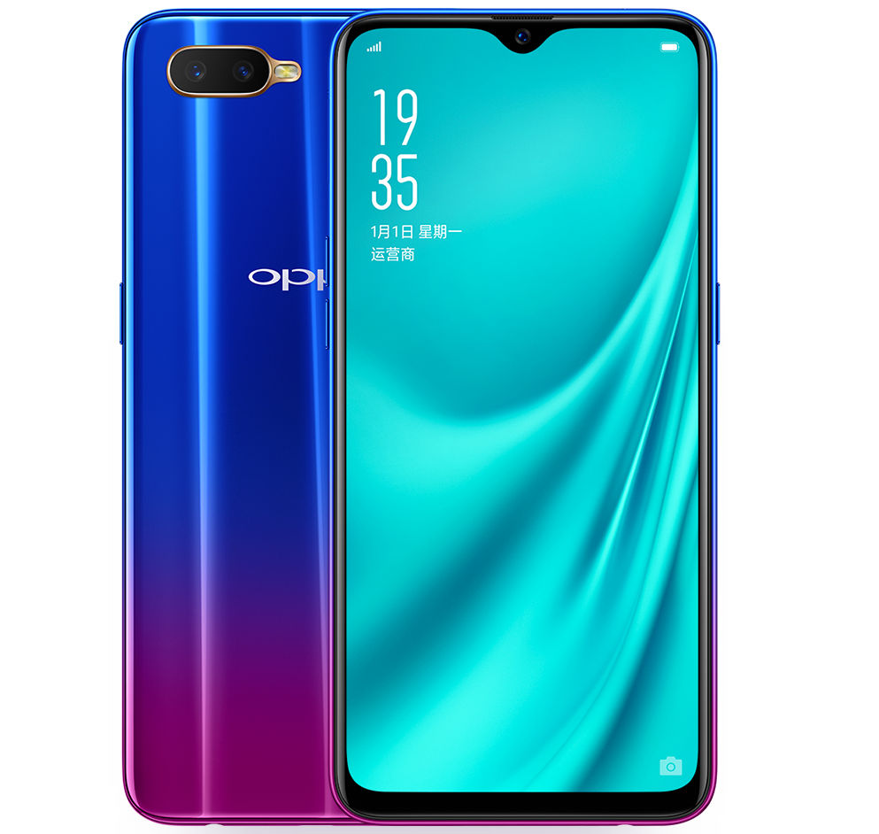 OPPO R15x With 64 Inch FHD Waterdrop Notch Display Snapdragon 660