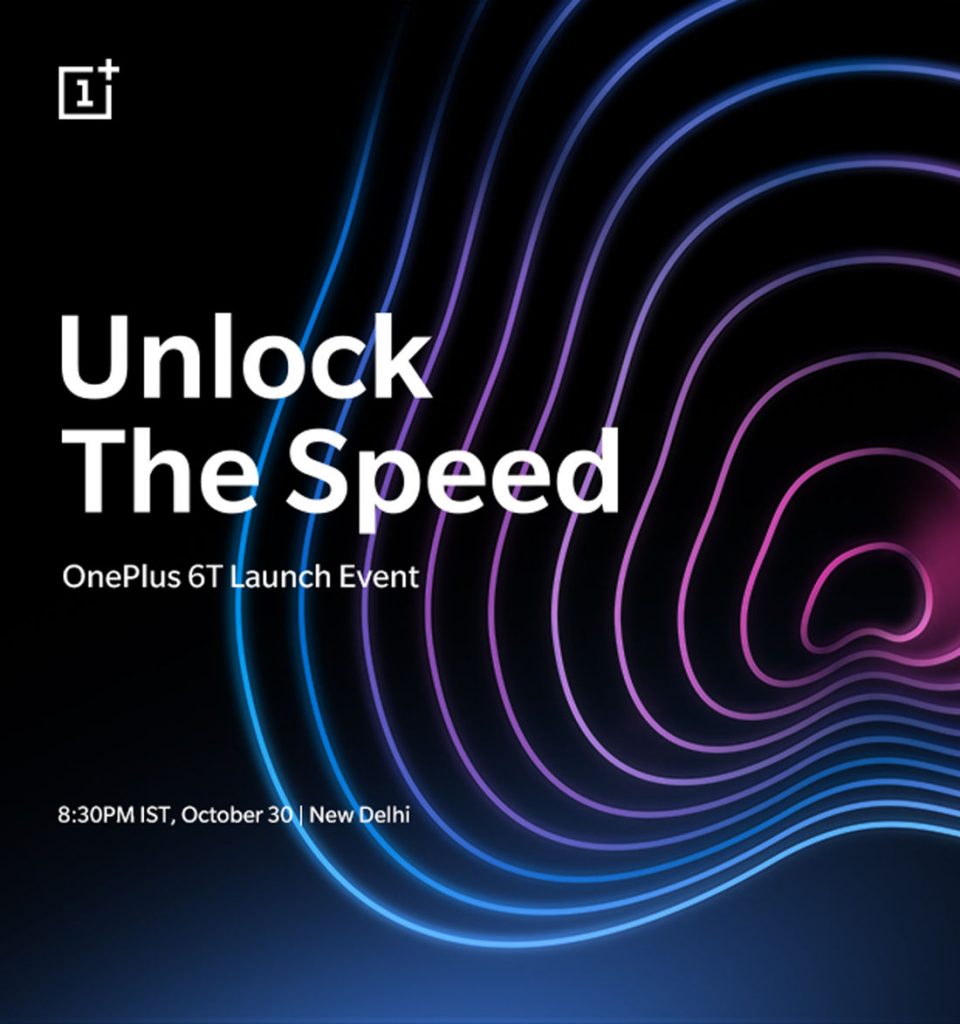 Oneplus 6t launch event live stream