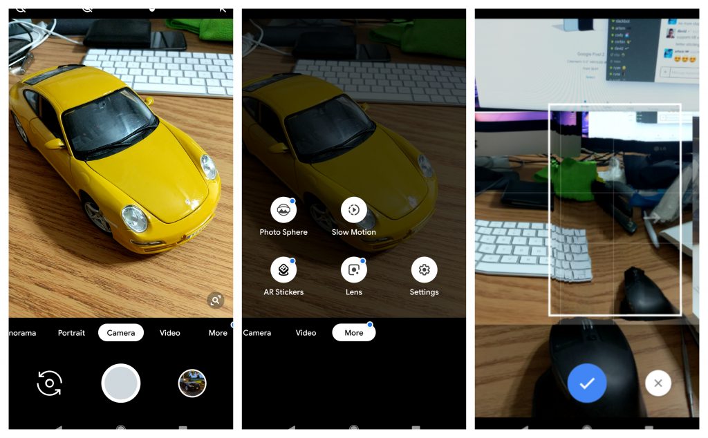 Google Pixel 3 Camera brings redesigned UI RAW support new