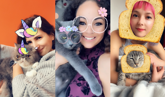 Snapchat Cat Lenses