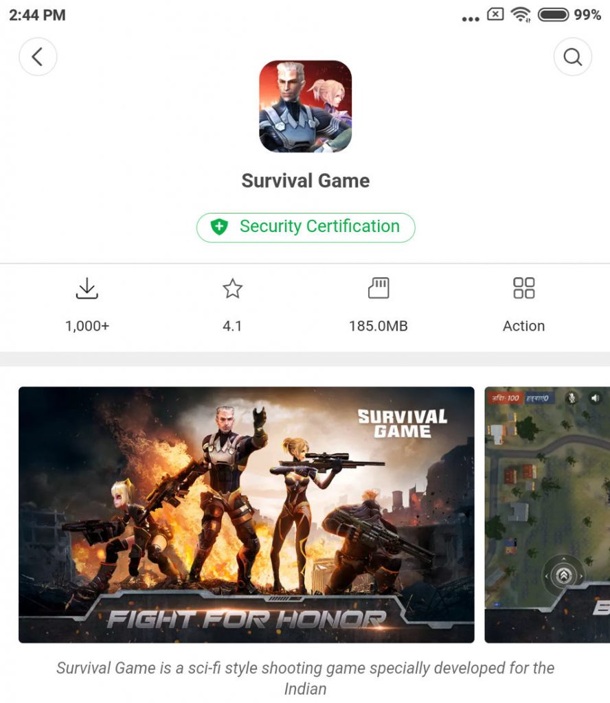 Xiaomi S Survival Game Now Available For Download