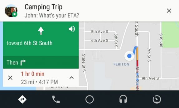 Android Auto Messaging