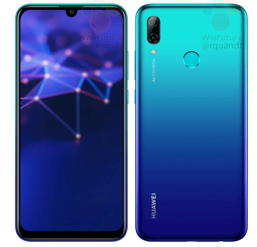 Huawei P Smart with 6.2-inch Full HD+ display, Kirin 710, AI dual rear cameras Android 9.0 Pie surfaces in press images