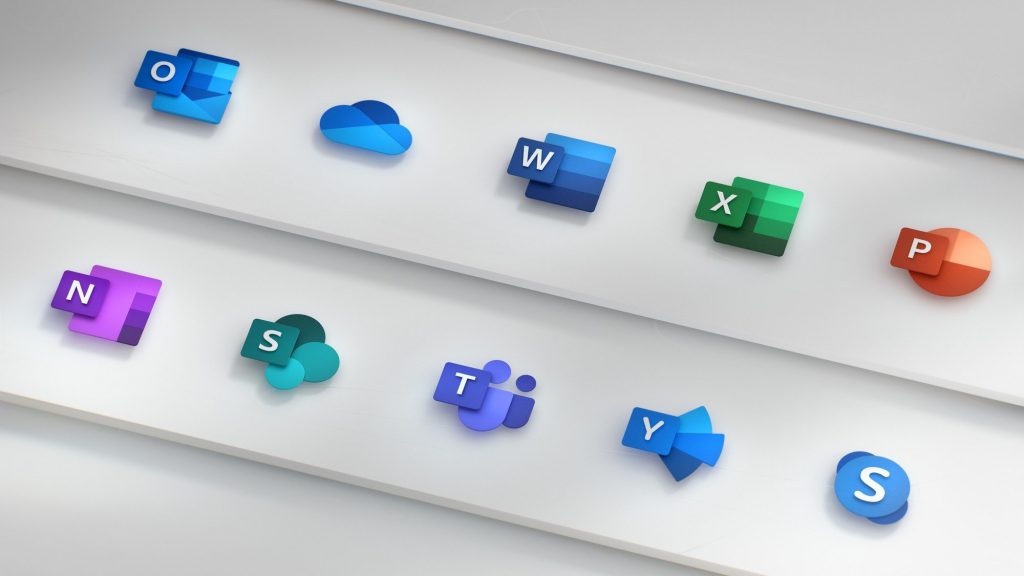 Microsoft Office icons