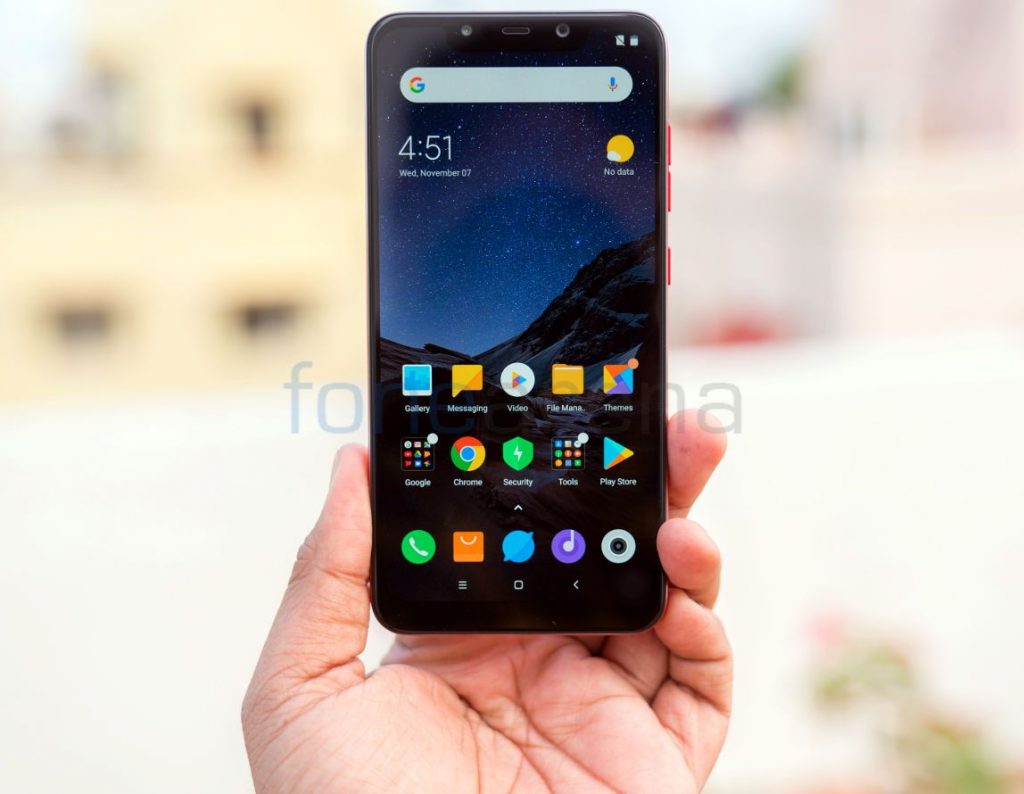 POCO F1 Android Q based MIUI testing might start soon