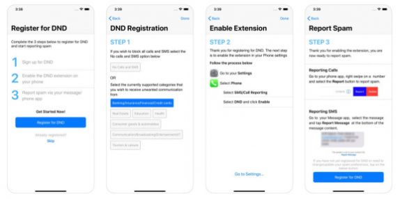 Apple finally implements Indian Govt’s TRAI DND – Do Not Disturb app on iPhone