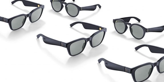 Bose FRAMES AR sunglasses with open ear design 9 axis head motion