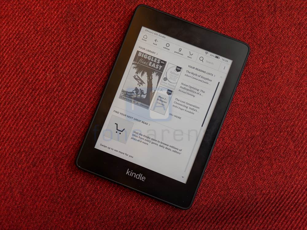 traz Kindle Paperwhite 2018 ao Brasil: e-reader é