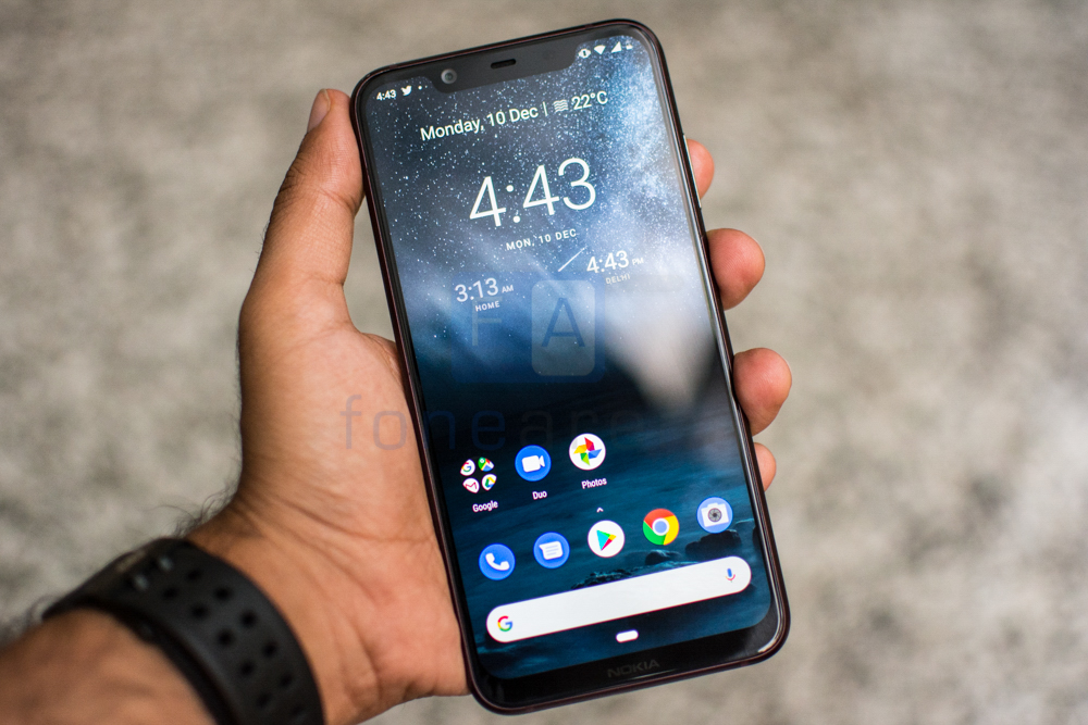 nokia 8.1 display hz