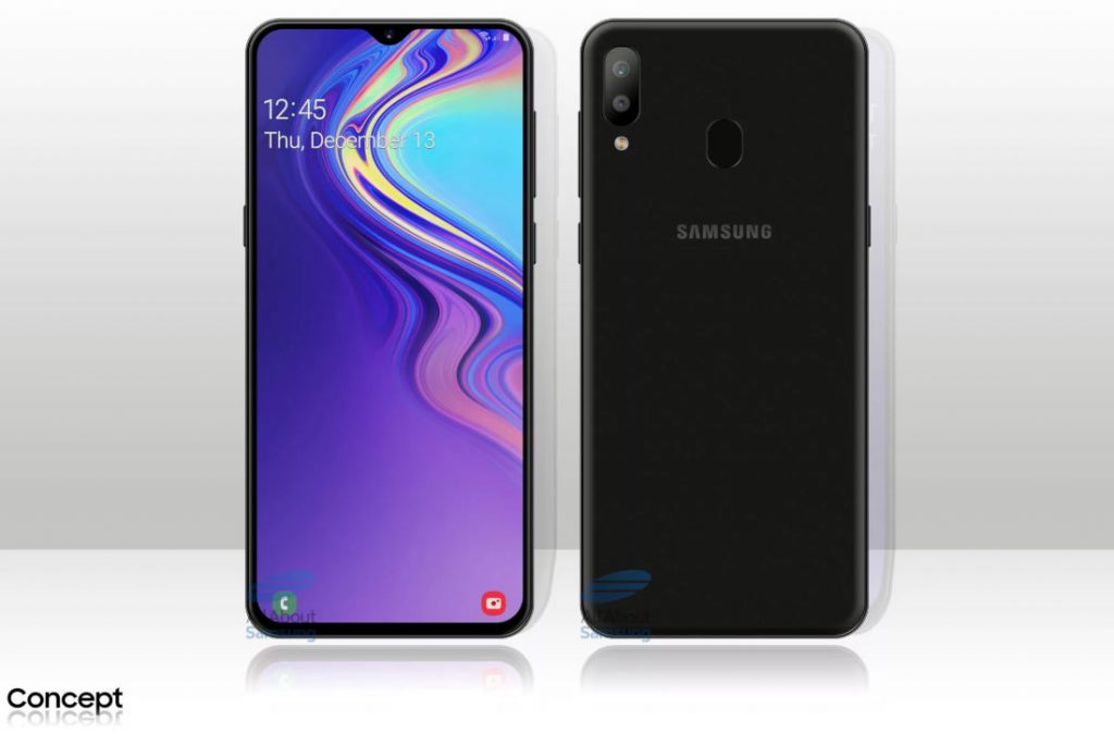 galaxy m20 display