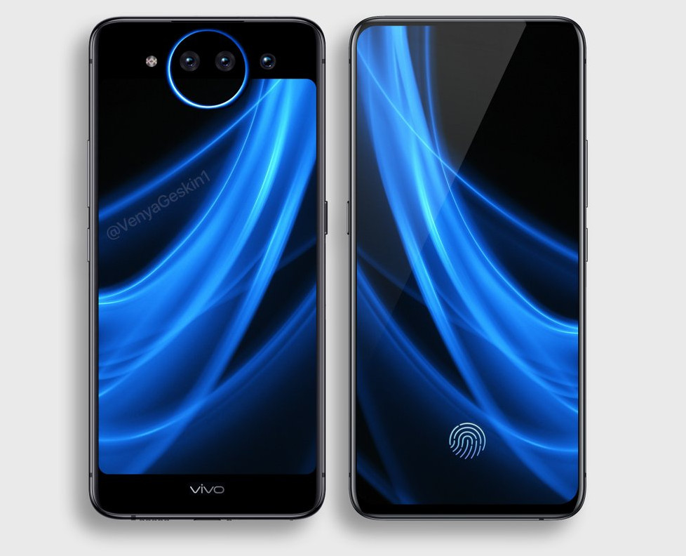  Vivo NEX 2  with dual displays triple rear cameras in 