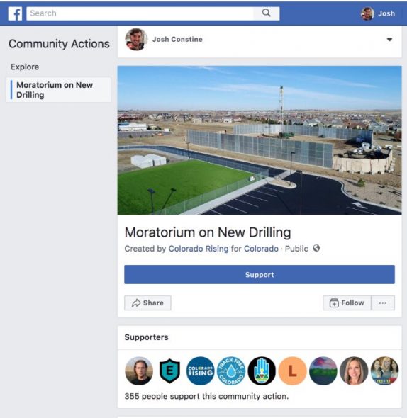 Facebook-Community-Actions