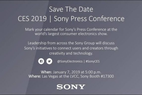 Sony CES 2019