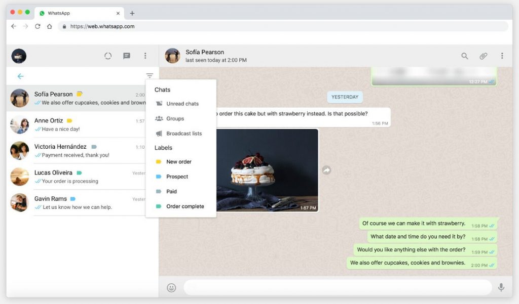 whatsapp business desktop app